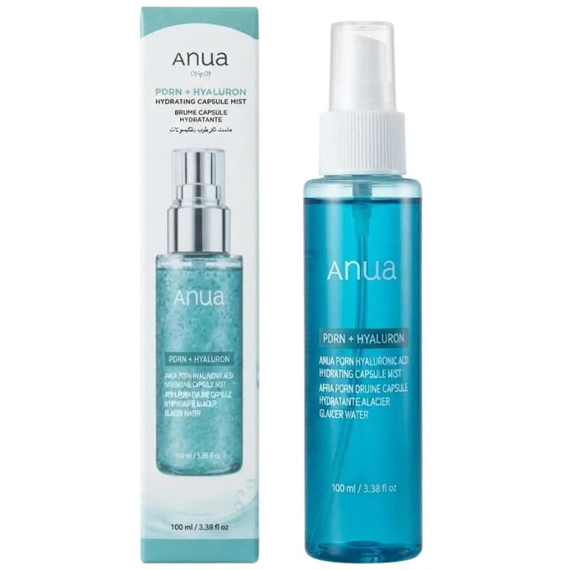 Anua PDRN Hyaluronic Acid Hydrating Capsule Mist | Facial Hydrating Mist with PDRN, Hyaluronic Acid & Niacinamide | 100ml