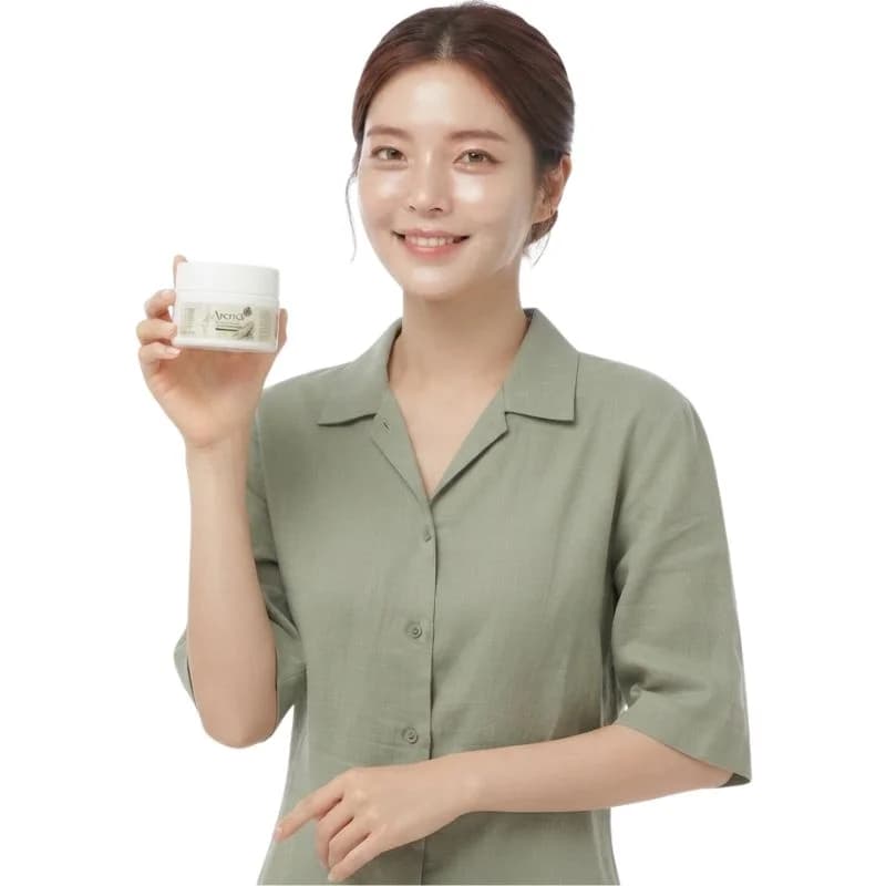 Arencia Fresh Green Rice Mochi Cleanser  | Low pH Facial Cleanser with Rice Powder & Green Tea | Hydrating Deep Cleansing | 120g