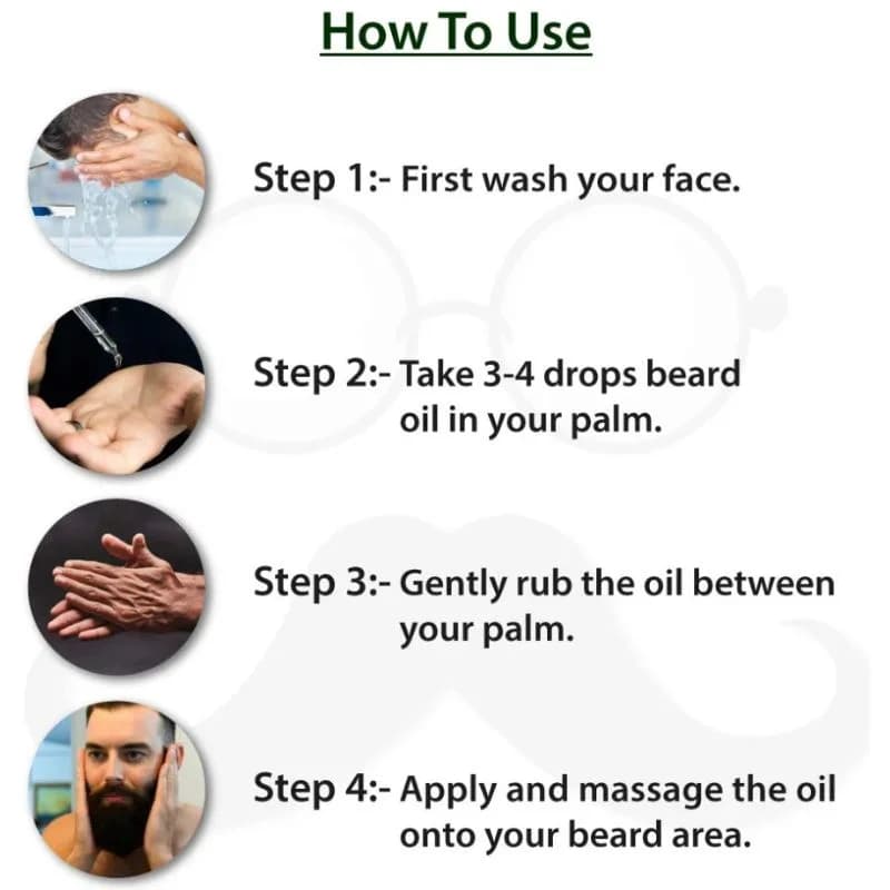Dr. Alies Professional Beard Growth Oil | Natural Beard Care Oil for Patchy & Thin Beards | Moisturizing, Itch & Dandruff Care | 30ml
