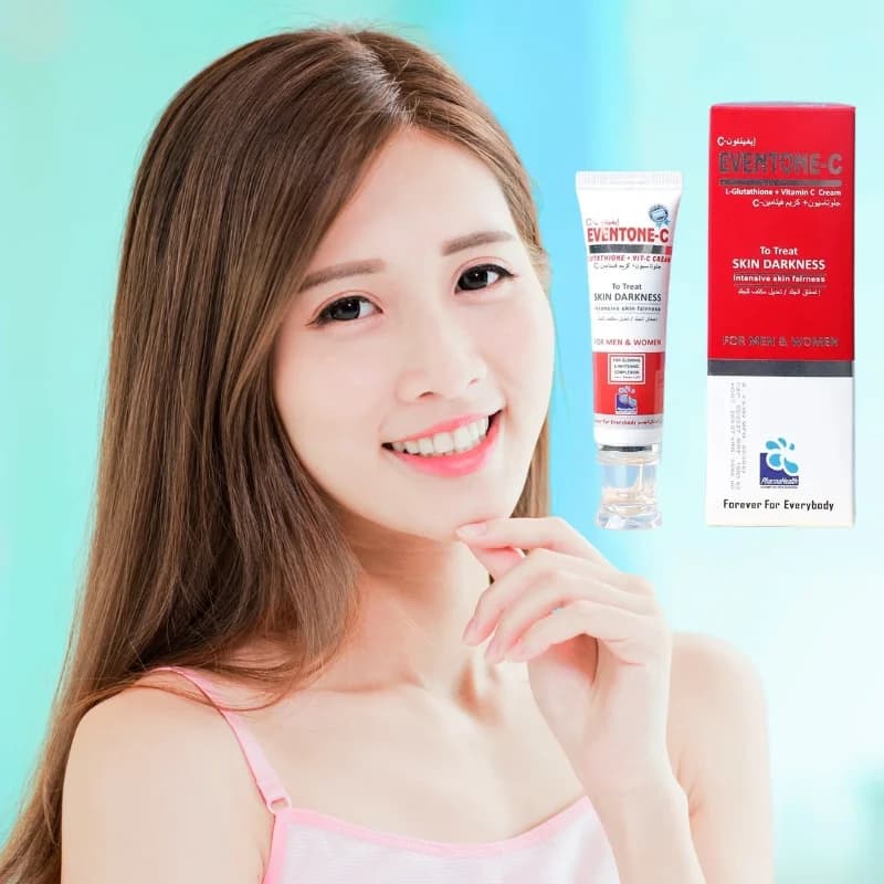 Eventone-C Skin Brightening Cream with L-Glutathione & Vitamin C for Radiant, Even-Toned Skin