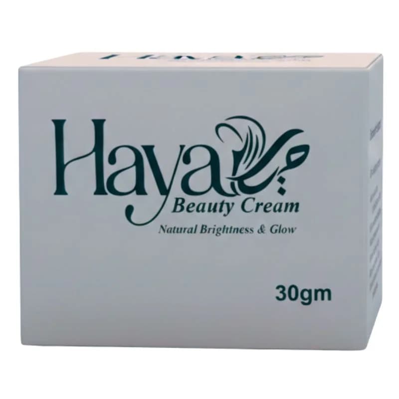 Haya Herbal Beauty Cream 30gm | Brightening & Glow Formula for Radiant Skin
