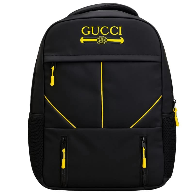 Multi-Functional Travel Backpack | Business Daypack with Laptop Compartment | Black & Red