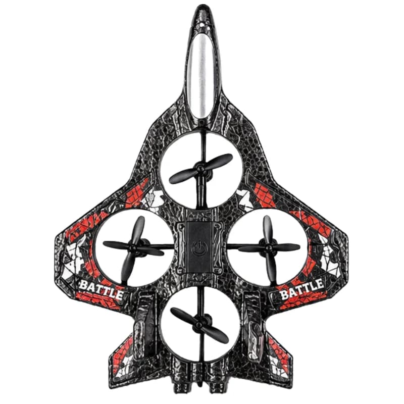 Premium RC Fighter Plane 2.4 GHz | Remote Control Foam Airplane Toy with Lights & 3D Stunt Glider