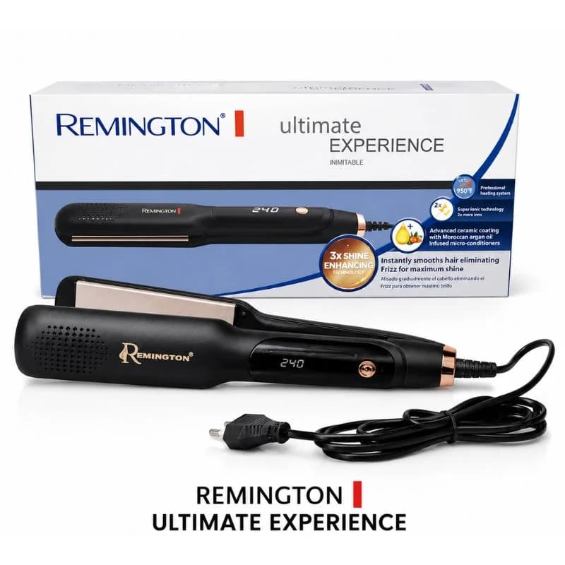 Remington Keratin Protect Intelligent Hair Straightener | Model FR-2028 | Advanced Ceramic Plates & Heat Protection Sensor