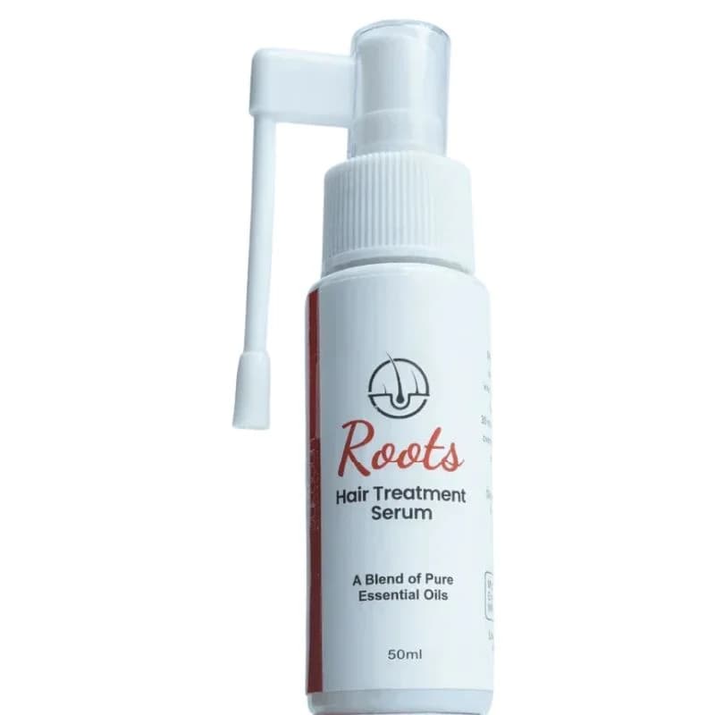 Roots Hair Treatment Serum | Nourishing Hair Growth Serum for Men & Women | Smooth, Shiny & Frizz-Free Hair | 50ml
