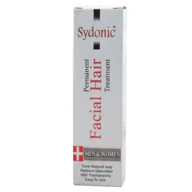 Sydonic Permanent Facial Hair Removal Cream | For Men & Women | Smooth & Painless