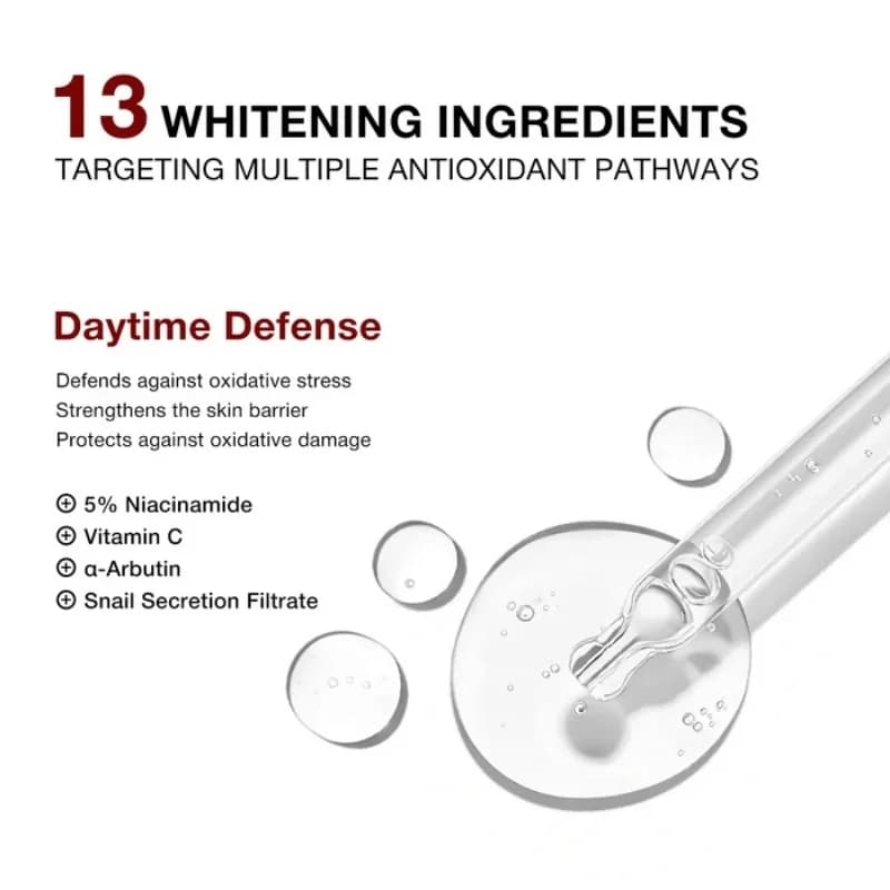 Teashell 5% Niacinamide Brightening Serum | Alpha Arbutin & Ascorbyl Acid | Dark Spot & Acne Mark Care | For All Skin Types | 30ml