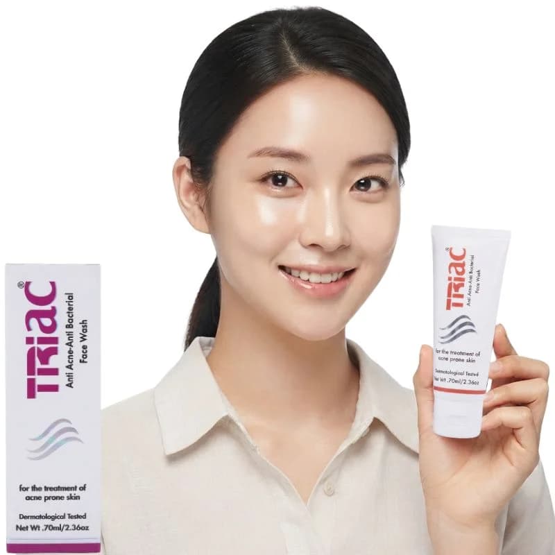 Triac Advanced Anti Acne Face Wash | Deep Cleansing Facial Wash for Acne-Prone Skin | 70ml
