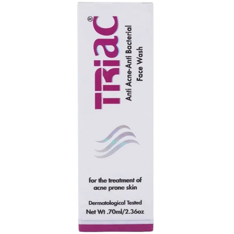 Triac Advanced Anti Acne Face Wash | Deep Cleansing Facial Wash for Acne-Prone Skin | 70ml